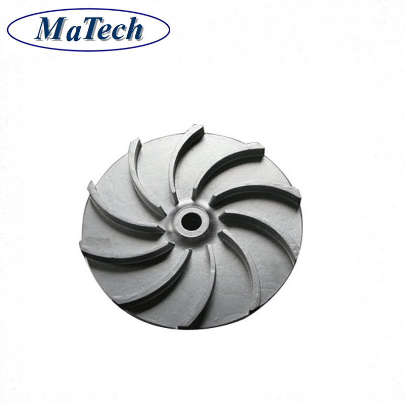 Precision Machining Custom Gravity Casting Fan Impeller